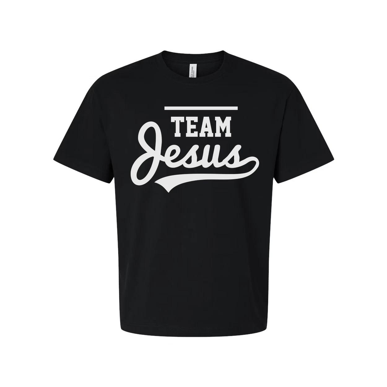 Unisex Christian Team Jesus Graphic T Shirt S