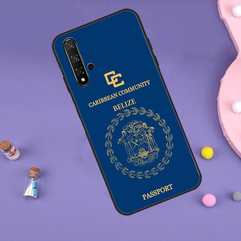 

Чехол с флагом Белиза для Huawei P30 P20 P40 Lite Nova 5T 11i 8i 3i 9 10 SE 11 Pro Y90 Y70 Y61 Y60 Y91 P Smart Z