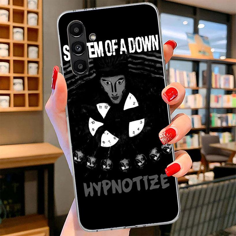 System Of A Down Phone Case For Samsung Galaxy A17 A37 A57 A16 A26 A36 A56 A15 A25 A35 A55 A14 A24 A34 A54 A13 A23 A33 A53 Galax