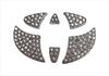 Toyota Compatible Steering Emblem Compatible Steering Wheel Logo Rhinestone Crystal