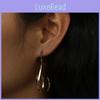 Metal Circle Gold Earrings Women Geometric Jewelry For Occasions Special