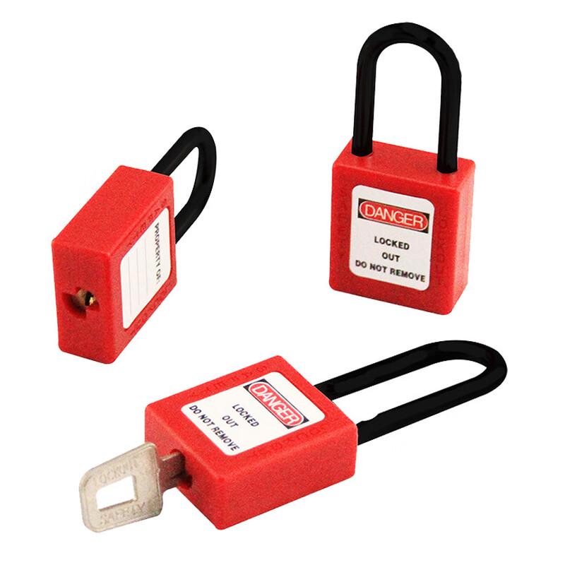 NLNTL Nylon Shackle Insulated Safety Padlock Standard