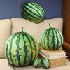 3d Plush Watermelon Toy Fruit Stuffed Doll Cartoon Bedroom Decoration Gift Kids