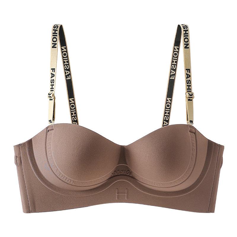 

Женский противоскользящий бандажный топ без бретелей: Поднимает, Подчеркивает и Формирует для Красивой Спины и Бесшовной Посадки 34/75