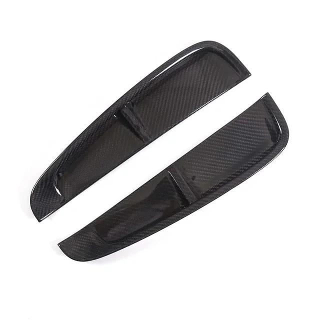 For Porsche Panamera 971 2017-2024 Real Carbon Fiber Car Side Vent Fender Cover Trim Sticker Car Modification Accessories