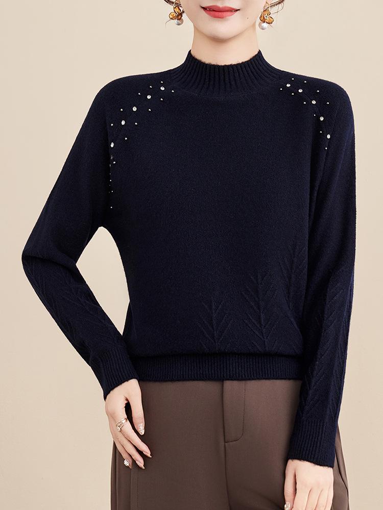 2025 New Stylish Winter Knit Sweater for Middle-aged & Elderly Women