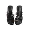 New Sandals Fashionable Summer Versatile Women's Shoes Non Slip Soft Bottom Luxury Flat Sandals Casual Retro Daily Slippers 2026