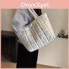 Fashionable Simple Large Capacity Tote Bag For Women Stylish Commuter Shoulder Bag