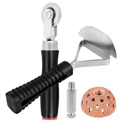 Reifenreparaturwerkzeuge, Reifenflicken-Roller, Polierrad, 42 mm, Hochgeschwindigkeits-Reifenschleifkopf, Reifenschaber für Auto, LKW, Motorrad