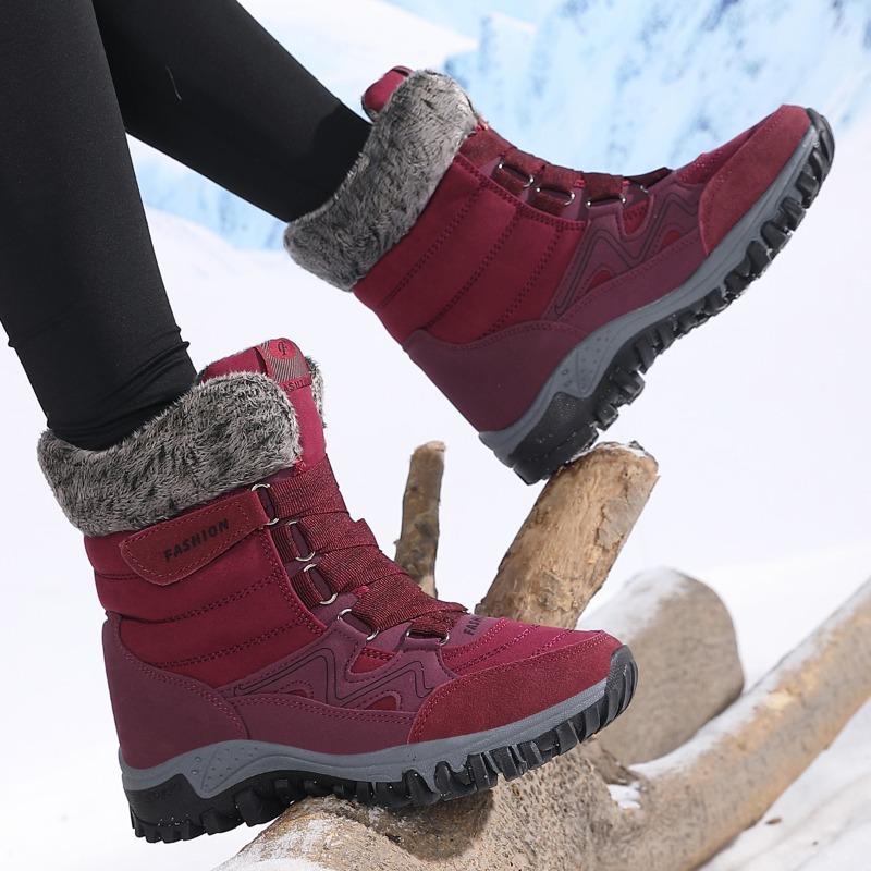 Women's Winter Boots  Anti-Slip Waterproof Warm Large Size Snow Boot Women's Shoes Womens Winter Shoes European Winter Boots