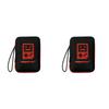1-5Pcs EVA Carrying Case for Miyoo Mini Plus Game Console Pouch Shockproof Protective Storage Bag for ANBERNIC RG35XX Accessorie