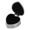 Zinc Alloy Heart Shape Jewelry Box Antique Heart Shape Rose Trinket Box Vintage Trinket Organizer
