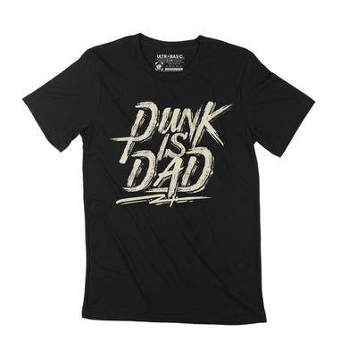 Herren T-Shirt Punk Is Dad Vatertag Musik Rock Vintage Casual Geschenk