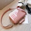 Crossbody Mini Square Bag Large Capacity PU Leather Bag Casual Piano Pattern Shoulder Bag  Shopping