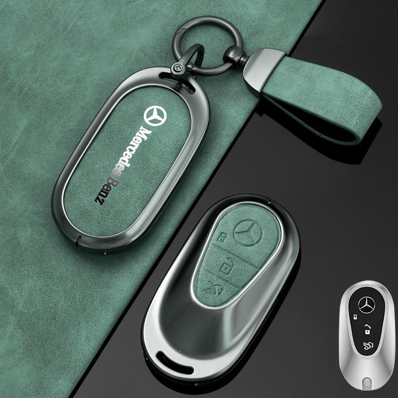 Neuer 2025 Auto Schlüsselanhänger Halter Schutzhülle Fob Für Mercedes Benz W212 W213 W205 W177 W247 W176 CLS CLA CLK CLG GLS Schutz S