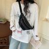 Große Kapazität Bauchtasche für Damen Leinwand Fanny Packs Weibliche Hüfttasche Damen Lässige Jeans Crossbody Brusttaschen Reise