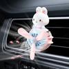 Cool Bear Pilot Car Air Freshener Accessories Decoration Rotating Propeller Air Outlet Perfume Fragrance Aroma diffuser Car Deco