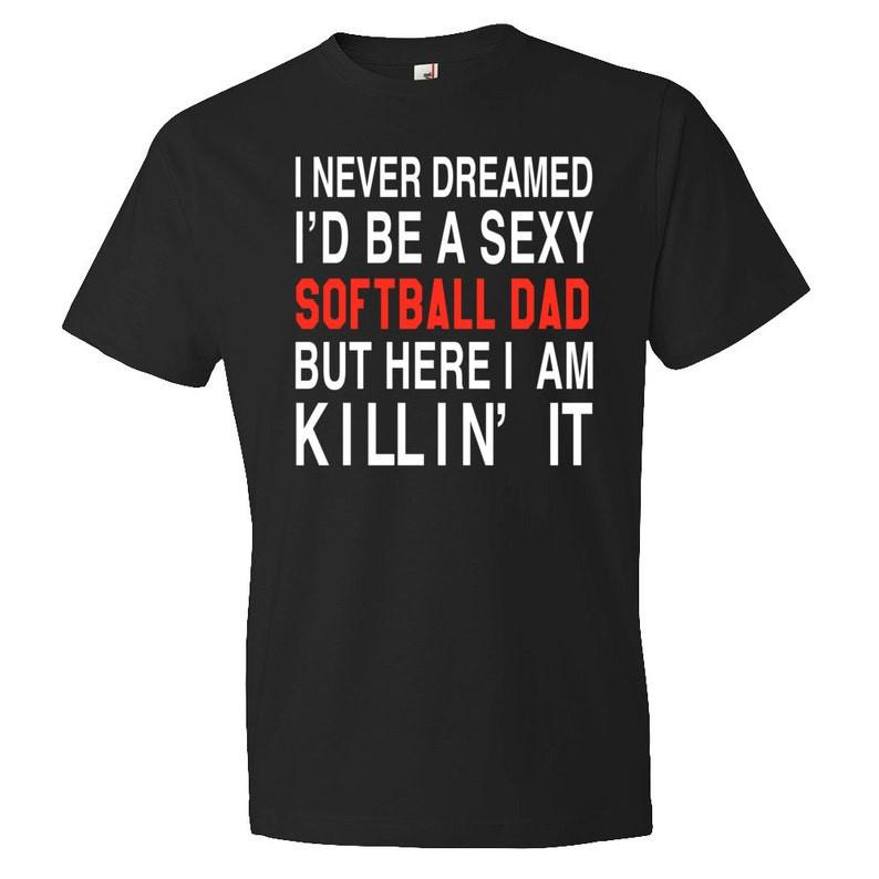 

Softball Dad Gift. Softball Dad Shirt. Softball Shirts Softball Gift Unisex Tee M