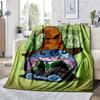 Stitch Theme Printed Blanket - Perfect for Couch, Bed, Travel & Outdoor Use | Machine Washable, Cozy & Durable.