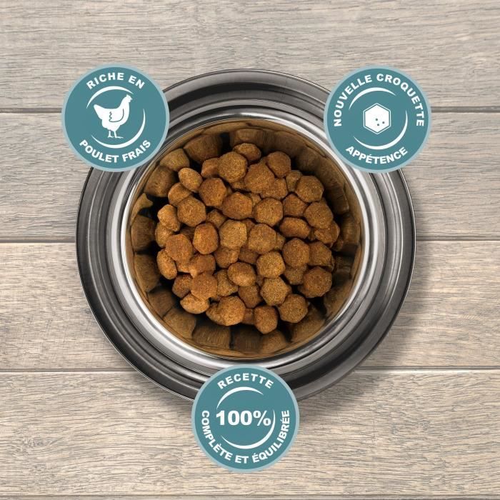 EUKANUBA Croquettes Premium Chiens Adultes Grandes Races - 100% Complète Et Equilibrée - Au Poulet Frais - Sans OGM - 15kg