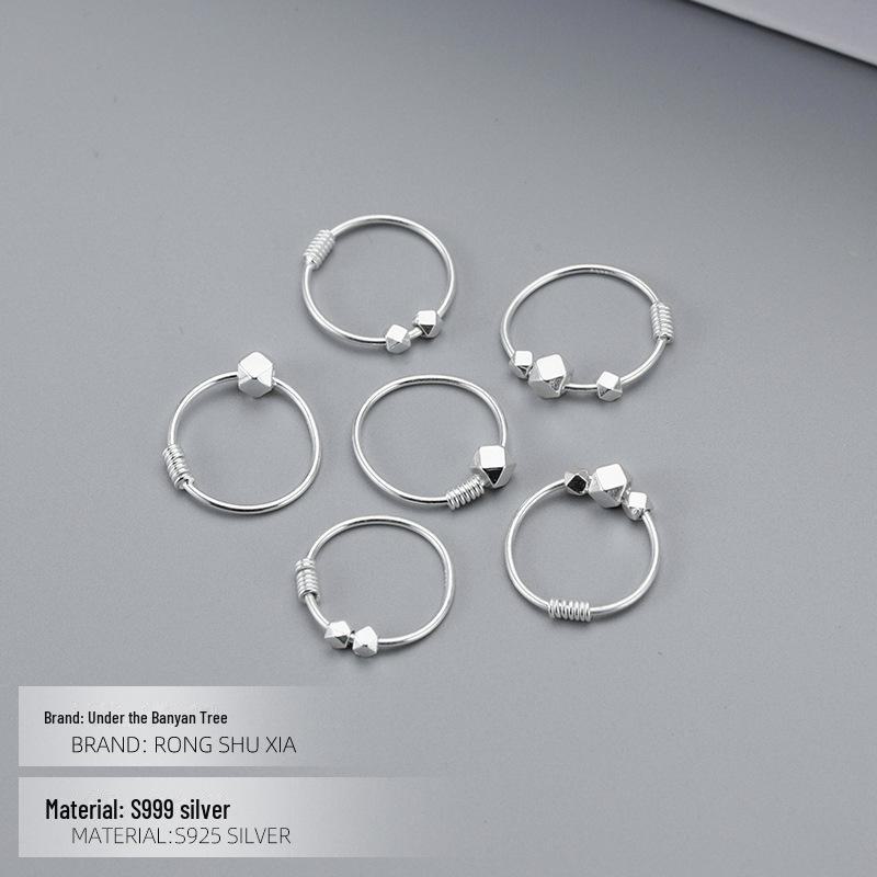 Banyan Tree Pure Silver Niche Women's Earrings - S999 High-end Trendy Summer 2022