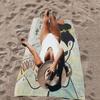 Y-Yoshitomo Nara Art Lovely Melancholy Microfiber Beach Towel Absorbent Quick Dry Soft Yoga Swimming Resort Mountain Climbing