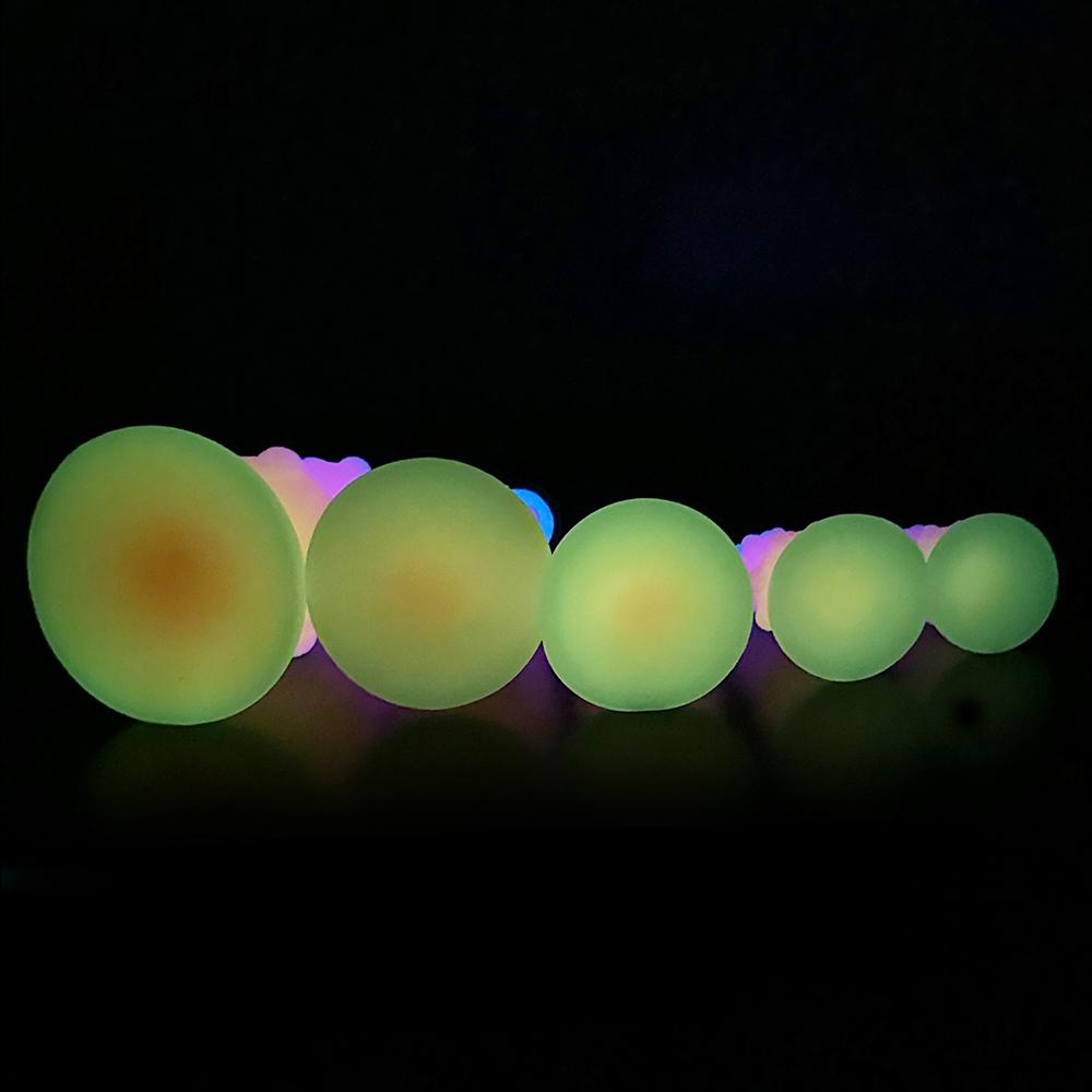 MoDi Luminous Anal Plug Small Dildos For Women Men Buttplug With Suction Cup Sex Tool Adult Silicone Dildo Anal Dilator Sex Toys