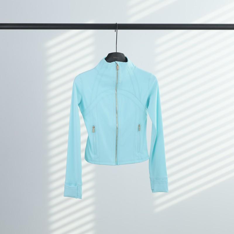 Lulu Define Short Stand Collar Jacket Women Slim Fit Yoga Running Activewear