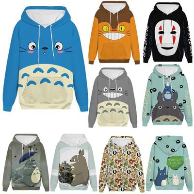 Sudadera de Anime Mi Vecino Totoro de Hayao Miyazaki - Chaqueta Informal de Moda Japonesa para Estudiantes