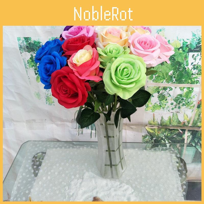 Realistic Roses Faux For Wedding Bouquets Home Styling Photography Accessories