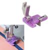 Sturdy Steel Quilting Presser Foot Extended Flatbed Sewing Attachment Advanced Cloth Guidance Expert Tailoring Accessory