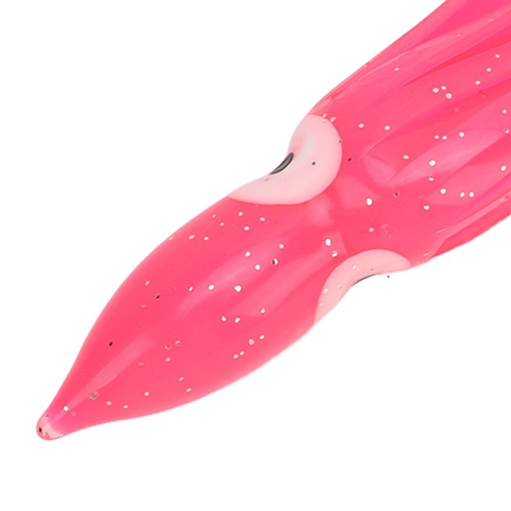 10PCS 14/16/18cm Squid Skirts Lures Lifelike Eyes Fishing Lures Trolling Baits  Deep Sea Fishing