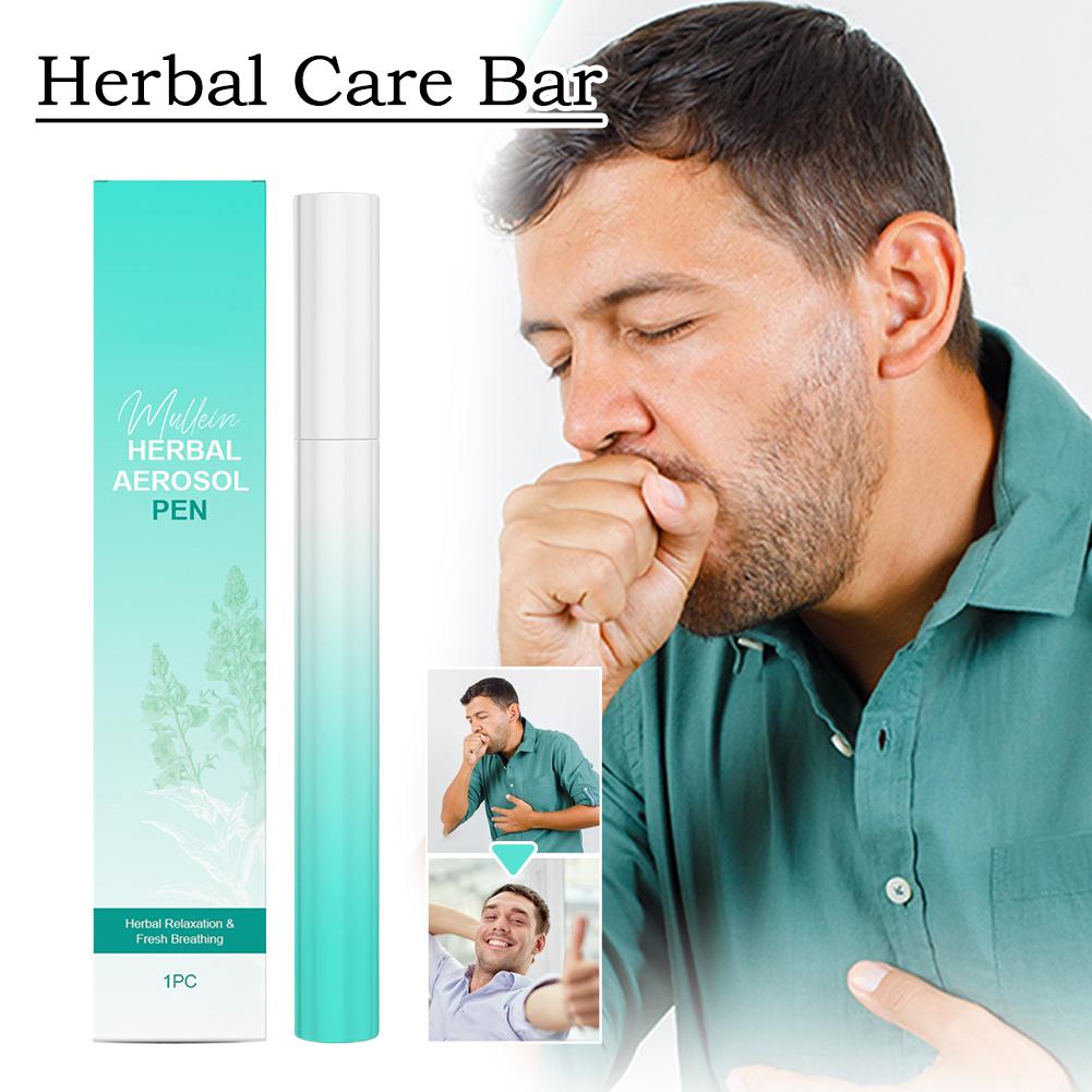 Herbal Lung Purifier Protect Liver Cleansing Stick Relieve Driving Fatigue Drowsiness Refreshing Mint Essential Energy Pen