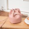 Tide Mini Bucket Women's Bag Fashion Casual Lychee Pattern Crossbody Shoulder Bag