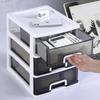 Shixun 4-Tier Medium Transparent Storage Cabinet