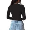 European & American Women's Autumn/Winter Slim Long Sleeve Top – Sexy & Warm Base Layer