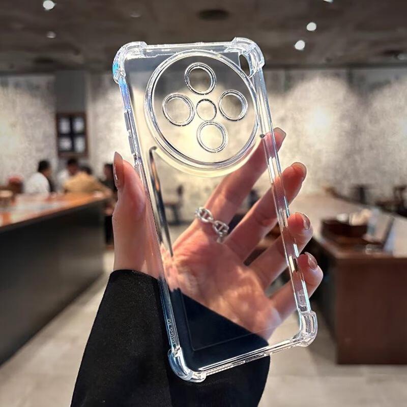 Funda Vivo X300 Pro Cobertura Total Transparente Borde Suave Cubierta Protectora Antihuellas Delgada Protectora