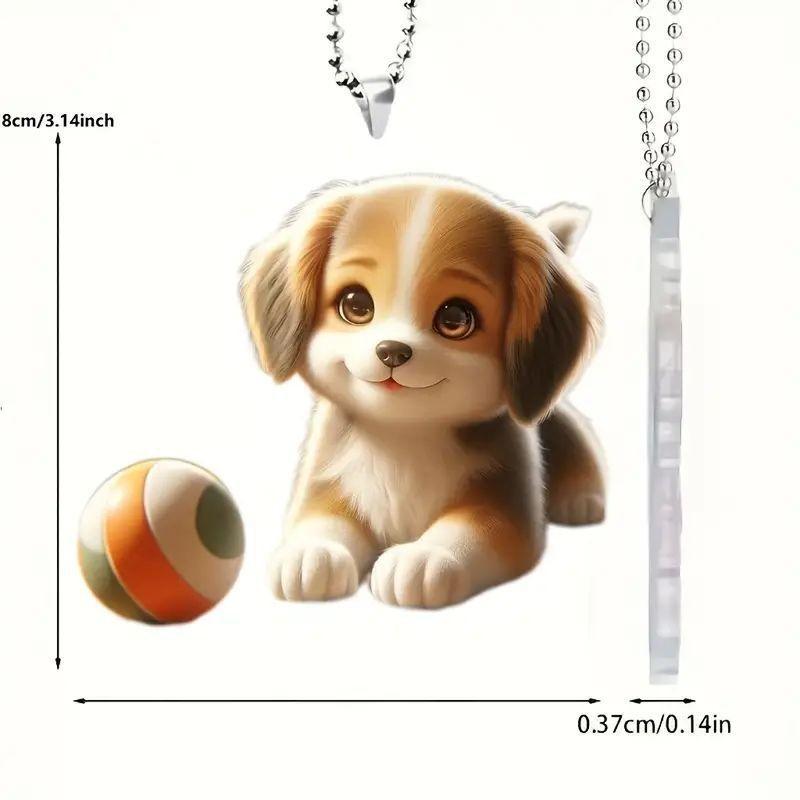 

Car Acrylic Delightful Hanging Pendant For Stylish Interior Decor And Mirror Rearview