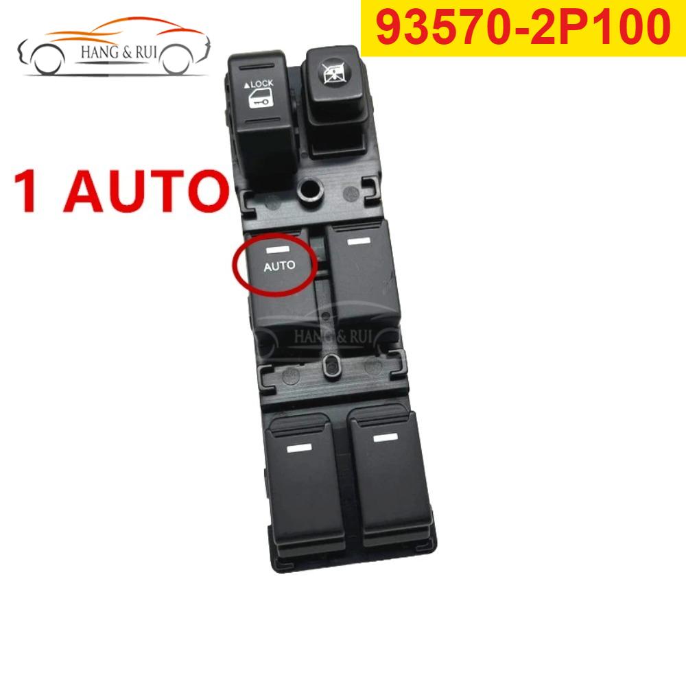 Front Left Driver For Kia Sorento 2010 2011 2012 2013 Electric Power Window Switch 93570-2P100 93570-2P200 93570-2P100VA 93570-2P100