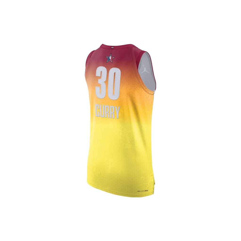 Nike All-Star Edition Letter Print Jersey Men Tops Crimson DX6345-600