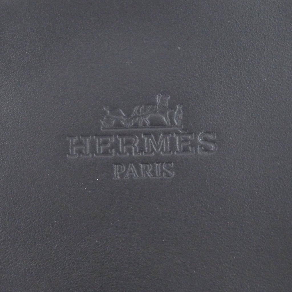 Pristine HERMES Sandals Izmir H logo design shower sandals slides black Used