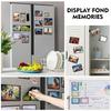 5Pcs 4.5x6.5Inch Black Magnetic Picture Frames with Clear Photo Pocket For Refrigerator Room Decor Home Decor Art Frame