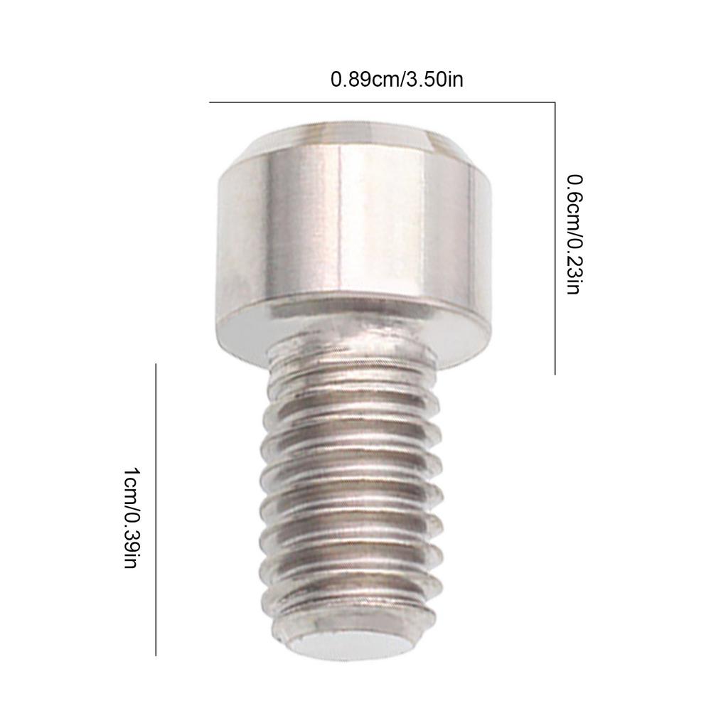 2pcs Brake Lever Rod Adjustment Screws Bicycle Disc Brake Bolts Bicycle Brake Parts Sturdy Brake Accessories Fastener Bolts