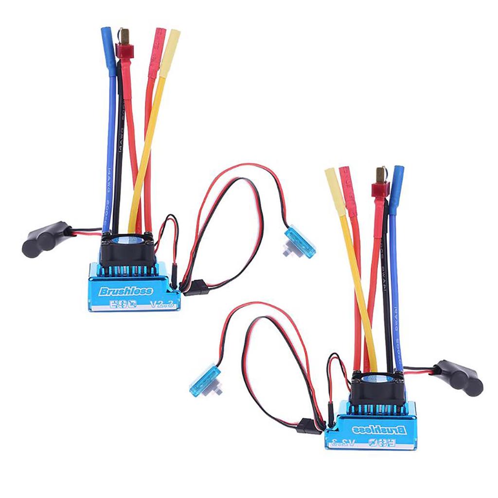 120A Brushless Speed Controller ESC for 1/8 1/10 1/12 Car Crawler
