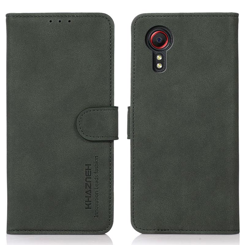 Für Samsung Galaxy Xcover7 Brieftasche Hülle Ständer Leder Handyhülle