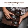 Watch Box Men and Women Watch Box Men and Women Multifunctional 3 Grids Leathers Storage Case Wrist Watch Boxes Gift Box