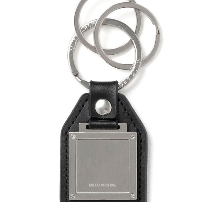 

Millo Archive Cade Double Leather Keyring [Silver] FREE