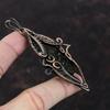 Moldavite Pendant Copper Wire Wrapped Pendant Gemstone Jewelry Boho Hippie Pendant Moldavite Copper Jewelry Handmade Pendant Engagement Gift