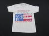 Desert Storm T-Shirt, Freedom Flag, Gray Sz M 1990s