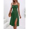 Summer Sexy Suspender Slit Floral Dress